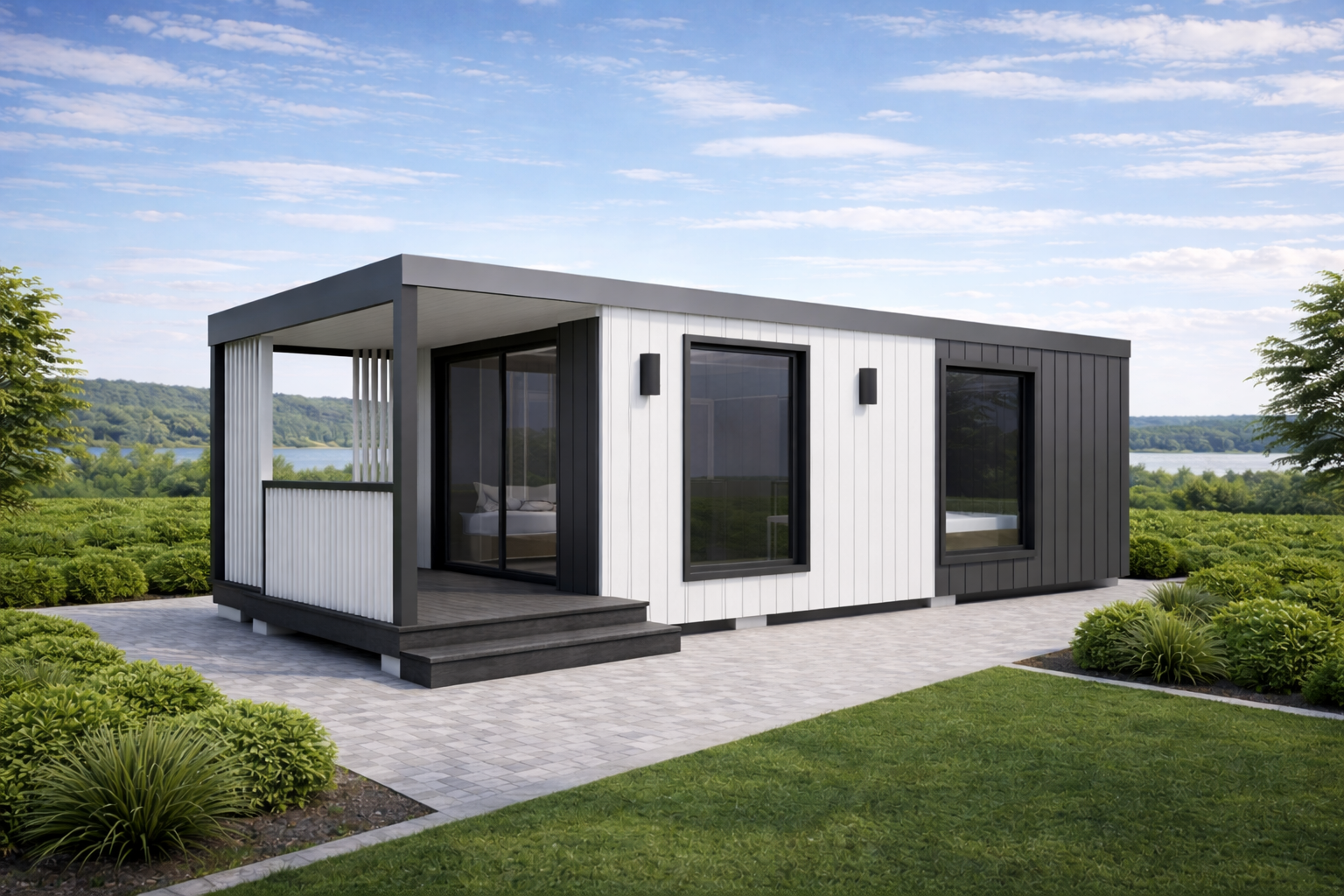 Одинарная баня 15 м²