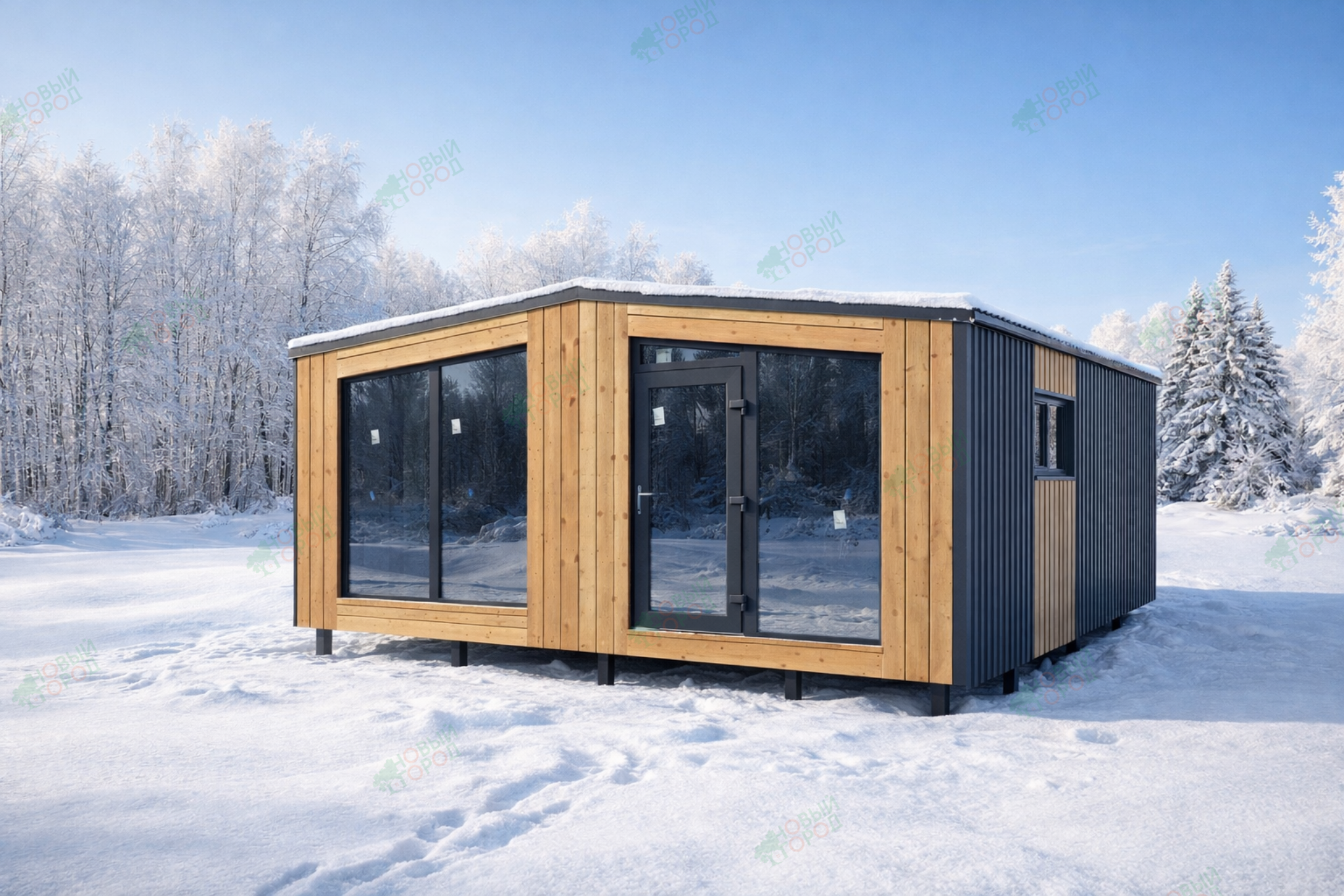 Угловая баня