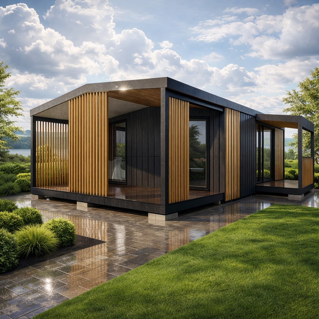 Двойной дом 40 м²