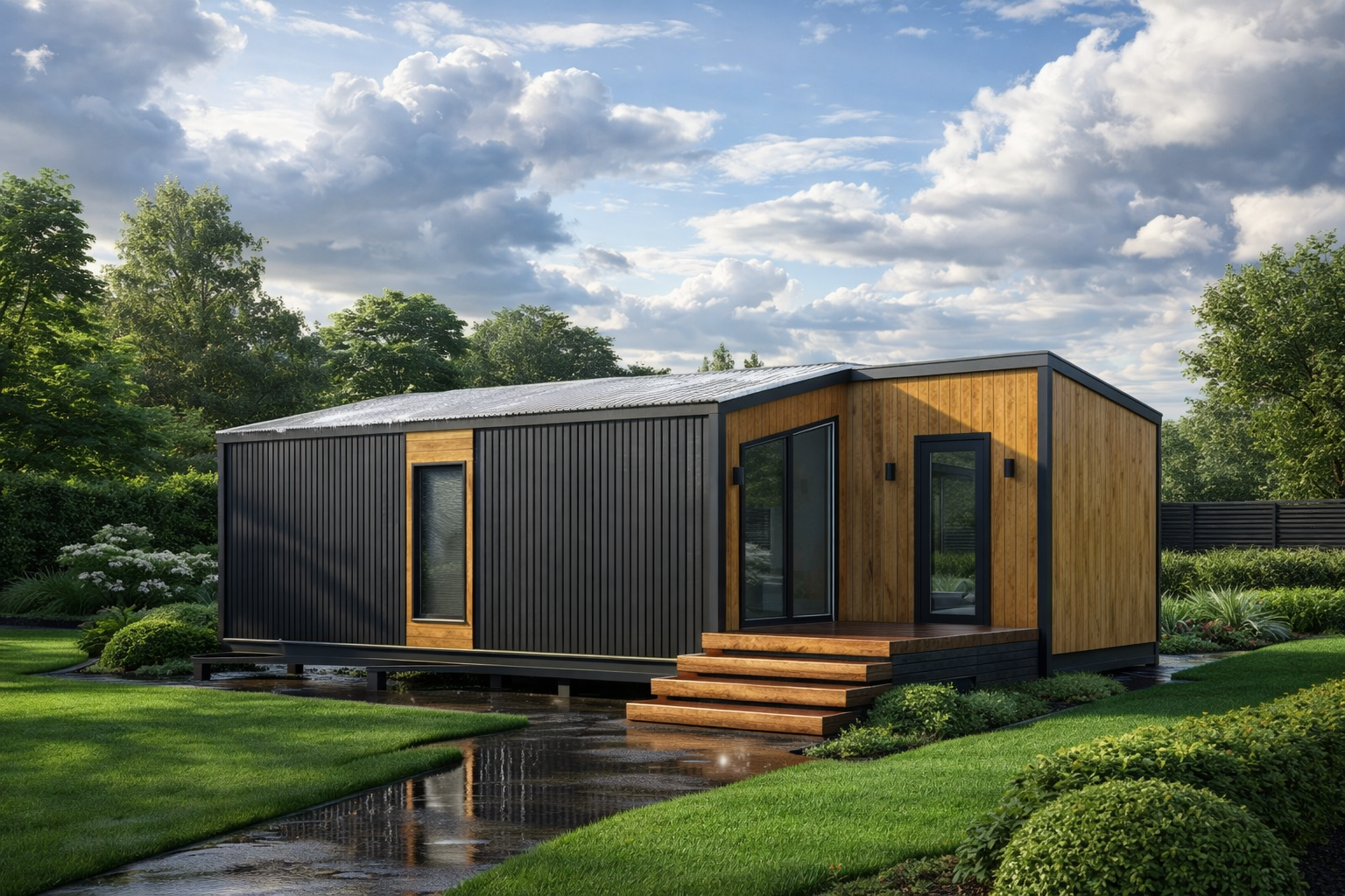 Двойной Z-дом 30 м²